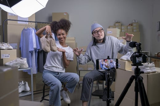 What is live shopping?
