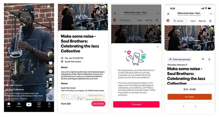 tiktok eventbrite