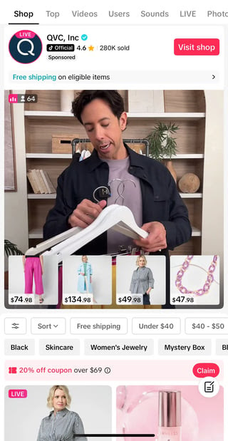 QVC Bets Big on TikTok