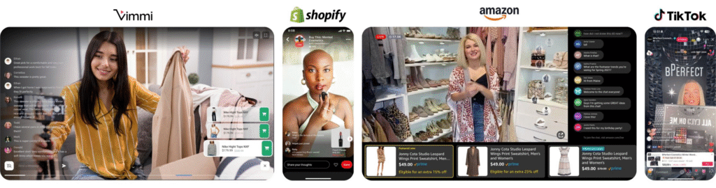 Video Commerce platforms